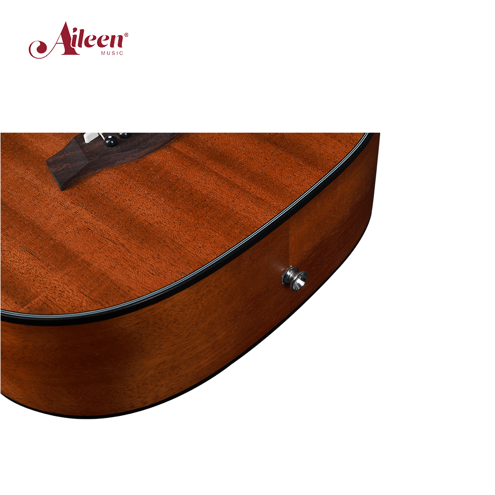 Práctica portátil de guitarra acústica con cuerdas de nailon/acero de 34 pulgadas (AF-N77)