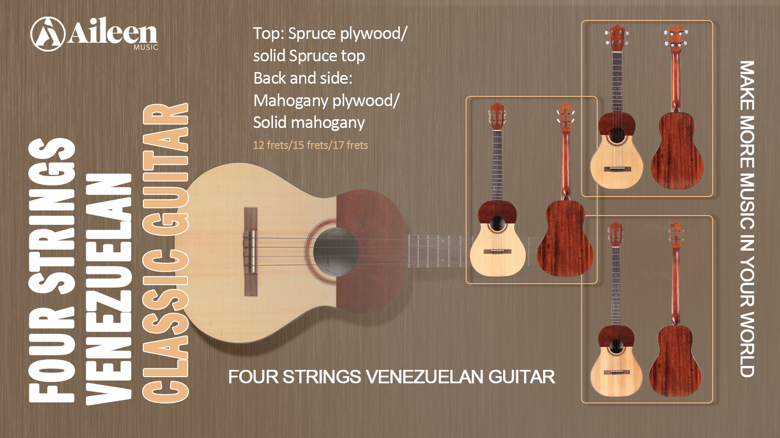 Cuatro cuerdas guitarra venezolana