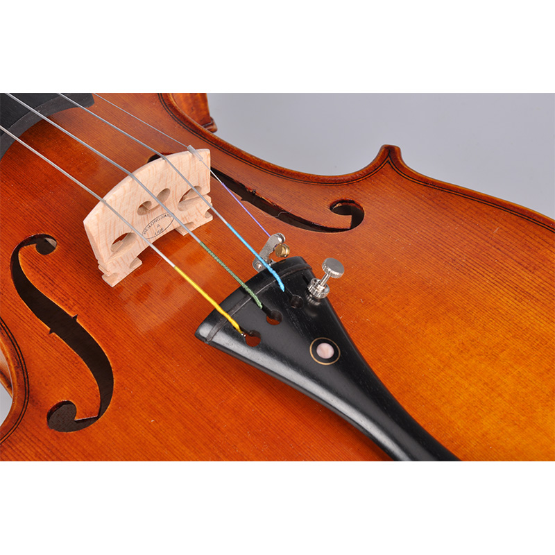 Tapa de pícea maciza profesional seleccionada con violín avanzado de estilo antiguo de la serie 'barniz de aceite' (VH400VA)