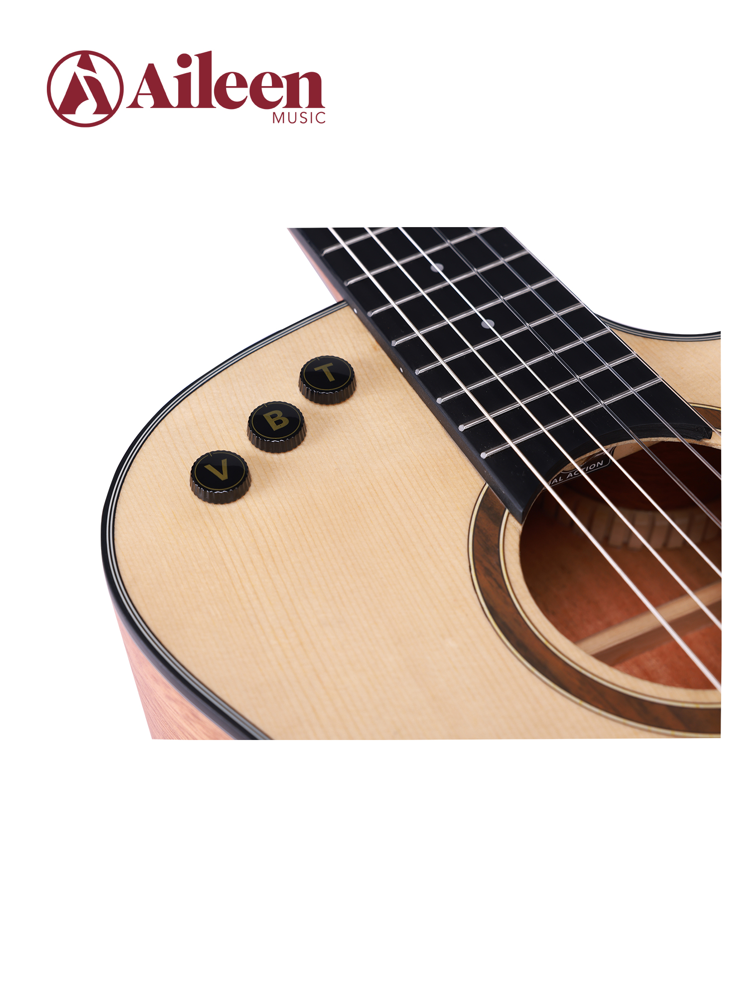WHG17CE Gran oferta, guitarra híbrida de cuerdas de nailon Winzz de 41 'de alta calidad