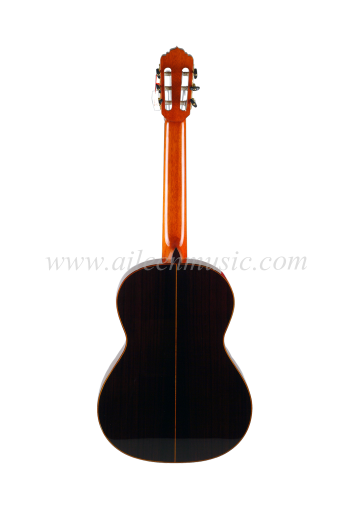 Guitarra Clásica de Concierto Hecha a Mano Sólida de 39" (ACM30A)