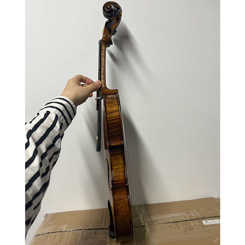 Gran precio, piezas de ébano, violín hecho a mano avanzado (VH200S)