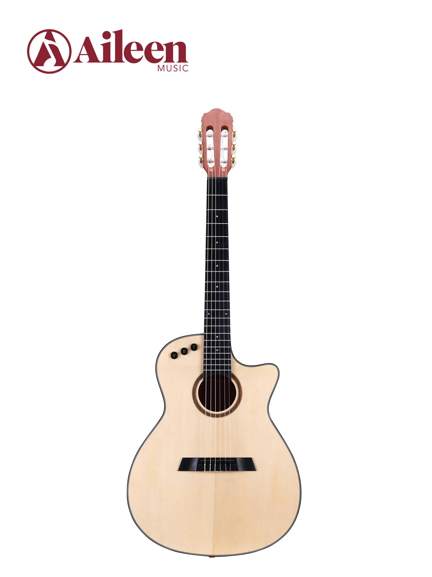 WHG17CE Gran oferta, guitarra híbrida de cuerdas de nailon Winzz de 41 'de alta calidad