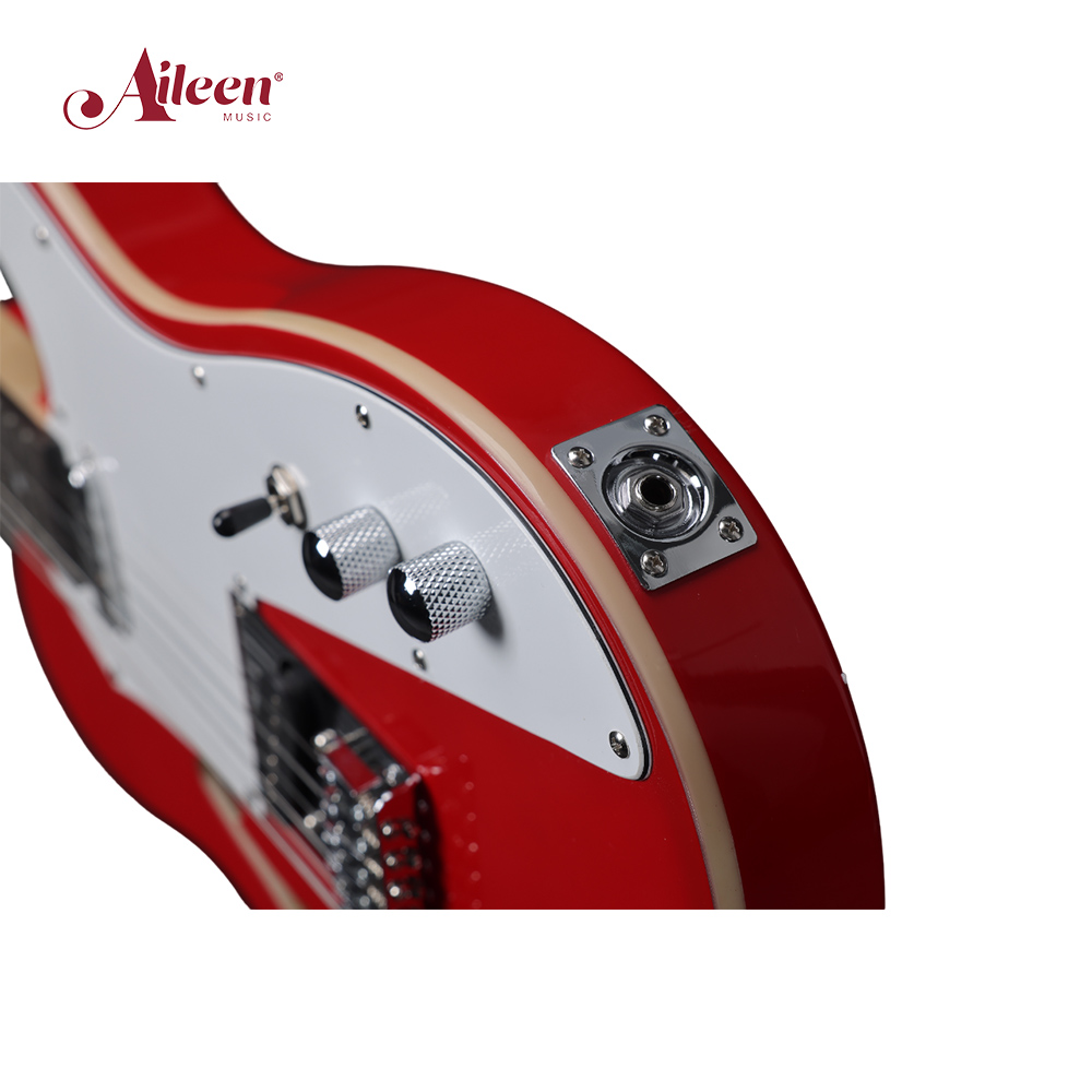Guitarra eléctrica de madera maciza de álamo de 12 cuerdas Serie Jazz (EGJ10-12)