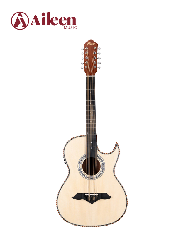 AF17CE-10 Venta caliente Instrumentos musicales Estudiante 10 cuerdas 41 'Guitarra acústica