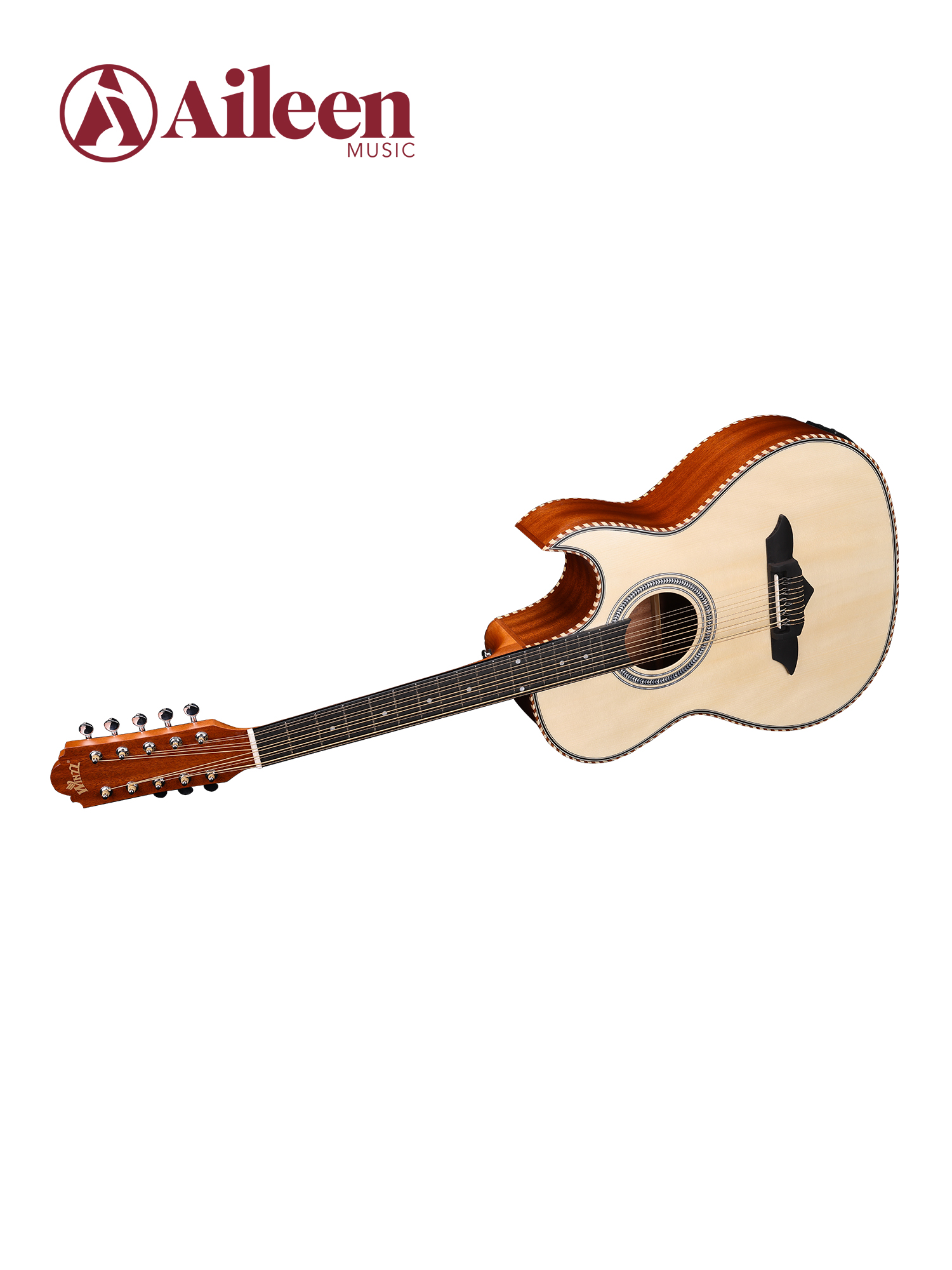 AF17CE-10 Venta caliente Instrumentos musicales Estudiante 10 cuerdas 41 'Guitarra acústica