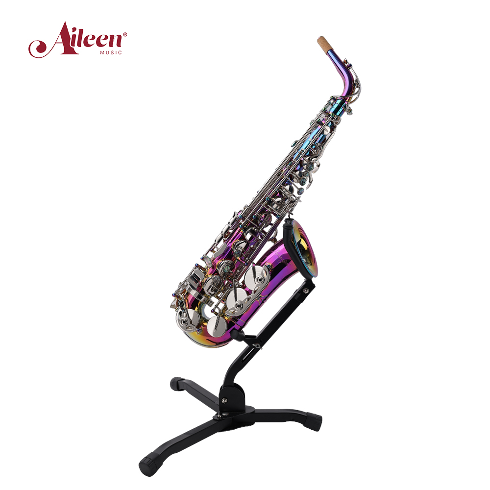Acabado colorido Saxofón alto bE Key admite personalización (ASP-M360G)