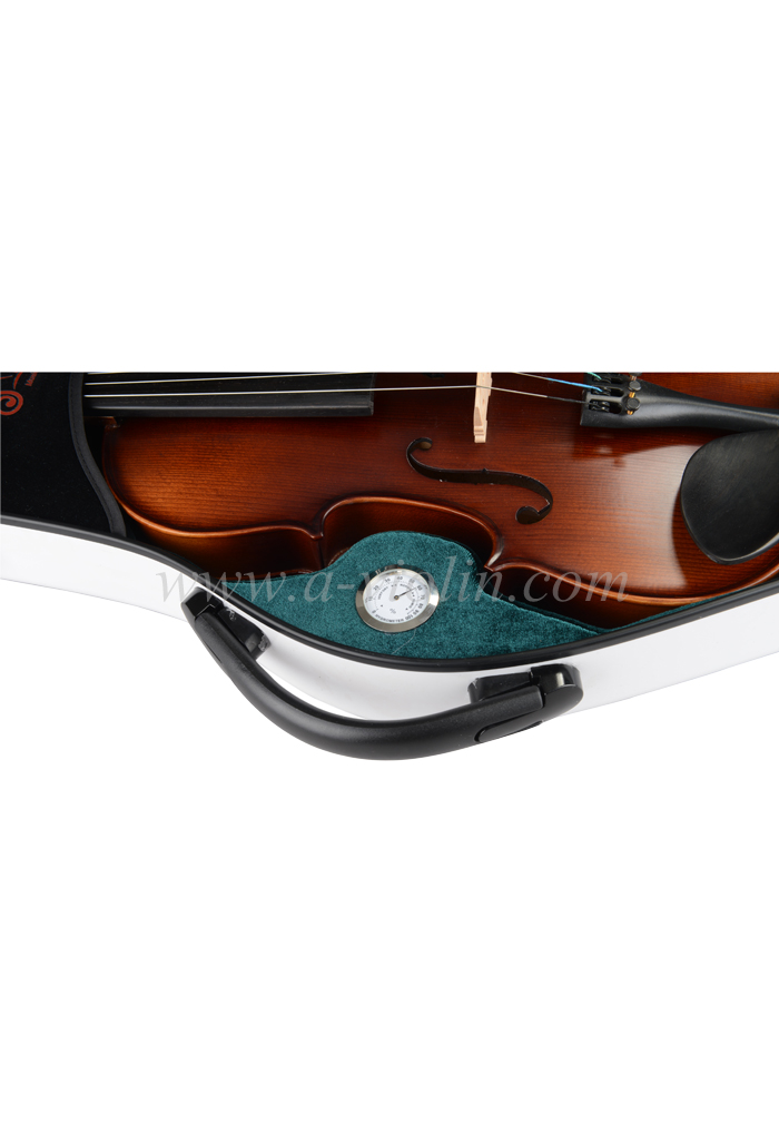 Estuche rígido de plástico para violín de la serie "Air " de Aileen Patent (CSV-F18)