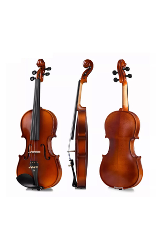 Traje de abeto macizo de violín 4/4-1/14 hecho a mano de alto grado (AVL13H-G / AVL13H-M)