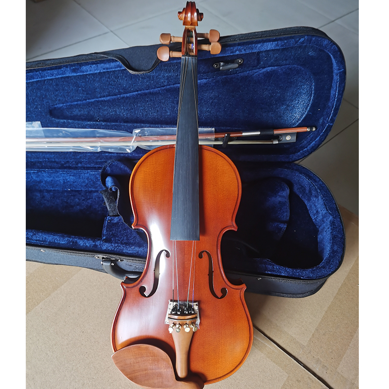 Diapasón de madera dura teñida violín purfled (VG200)
