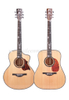 Guitarra acústica de alta calidad con tapa de pícea de Sitka sólida AAA de 40''/41'' (AFH17SC)