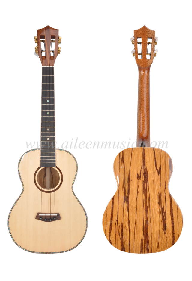 China Factory OEM Concert y tenor todo el ukelele sólido (AU188-26)