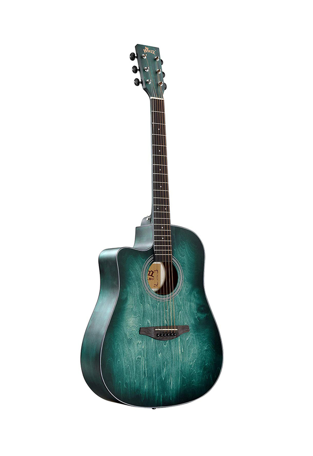 Guitarra eléctrica acústica para principiantes de 41 pulgadas para zurdos (AF-H00LCL)