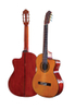 Guitarra clásica eléctrica cutaway de 39" con ecualizador de 4 bandas (ACG21CE)