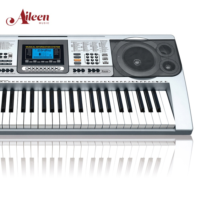 Teclado de piano eléctrico de simulación LCD, superventas, 61 teclas (EK61222)