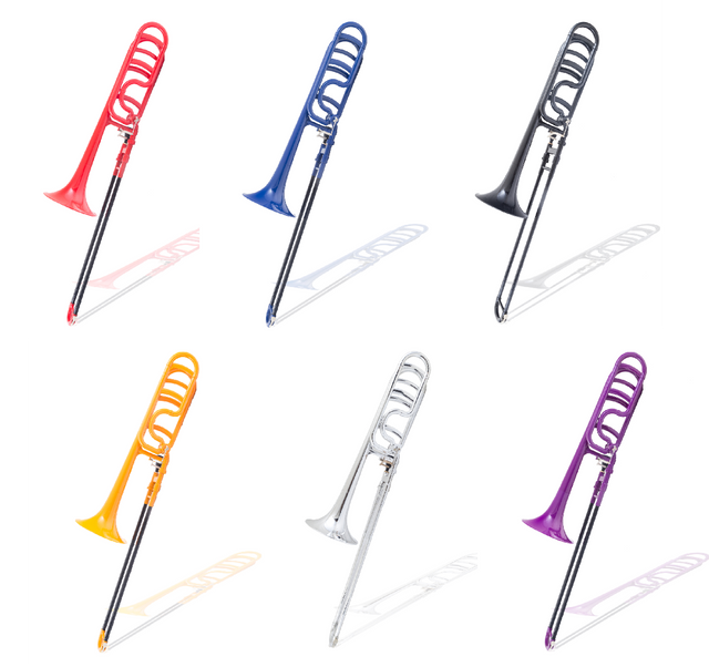  Trombón modificado bB/F ABS 1 válvula - varios colores (TB220P)
