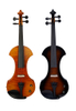 Violín eléctrico 4/4 de tamaño completo tilo con arco de palo de Brasil (VE502)