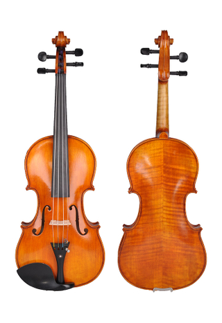 Tapa de pícea maciza profesional seleccionada con violín avanzado de estilo antiguo de la serie 'barniz de aceite' (VH400VA)