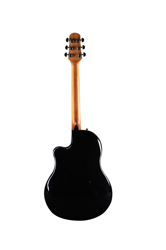 AFO350C Good Musical Instruments Guitarra acústica con parte superior redonda de carbono de 41 '