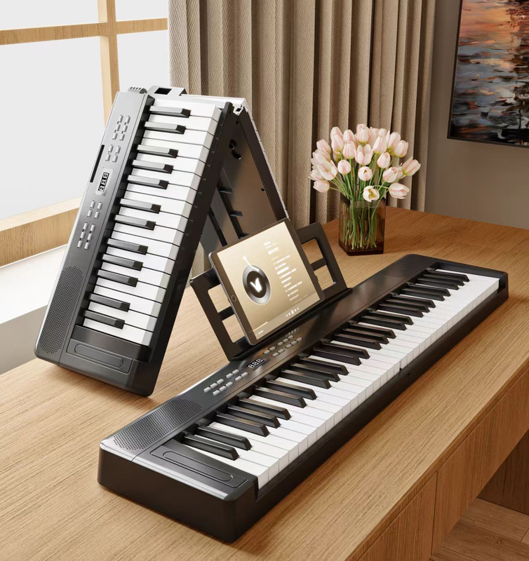 EK-F6102 Fashion Musical Instruments 61 teclas Teclado plegable