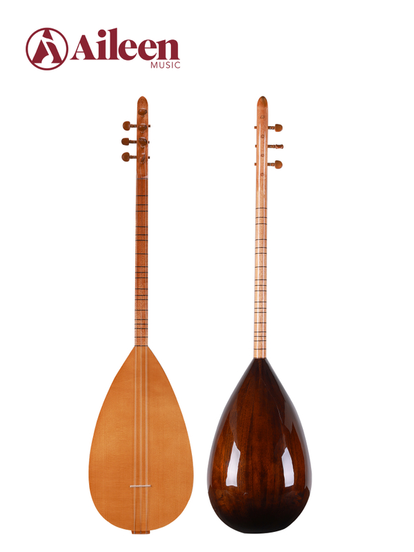 Instrumento tradicional turco Baglama cuello largo All Soild Saz