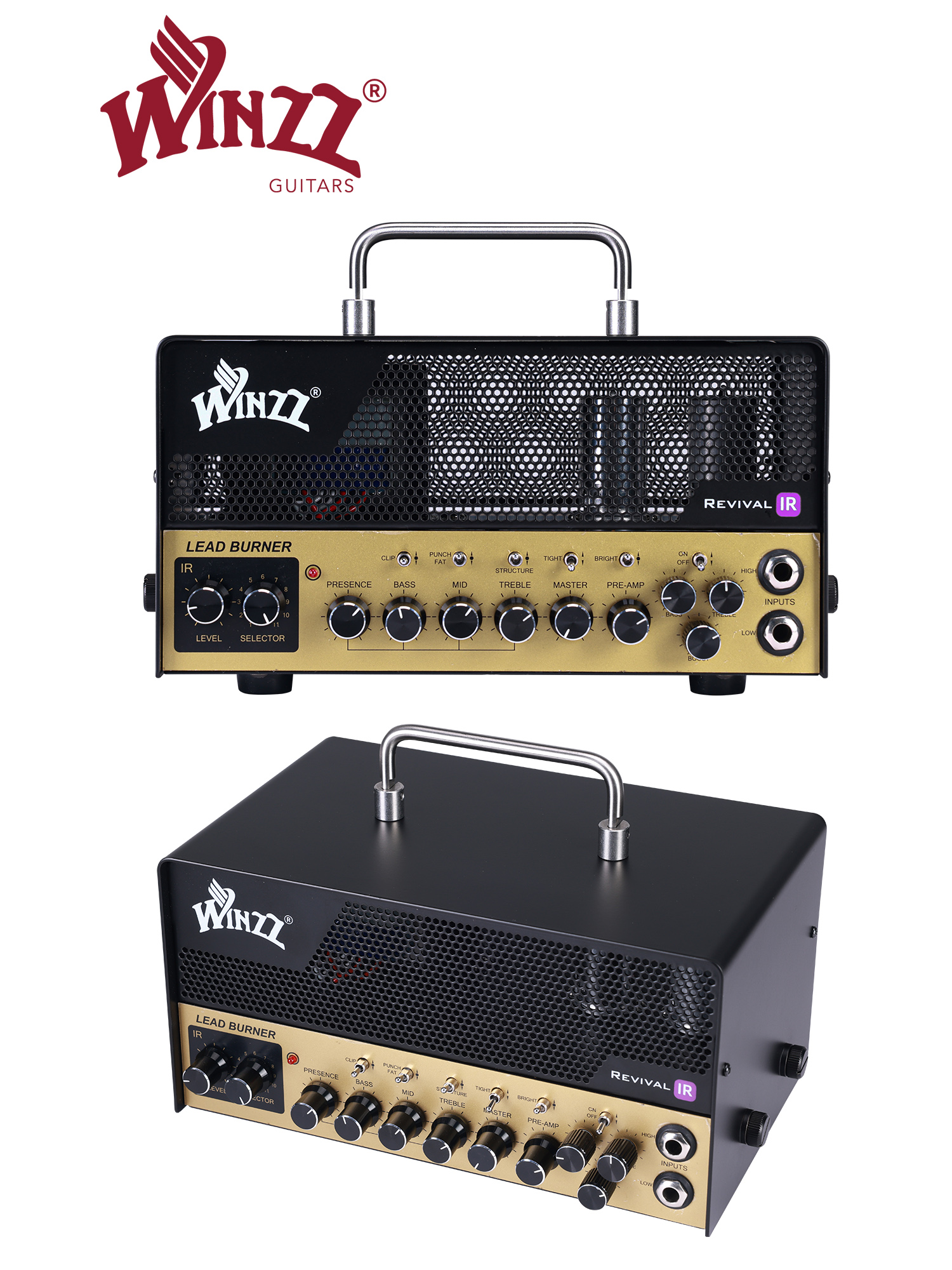 WINZZ Accesorios para instrumentos musicales TUBE IR Amplificador para guitarra eléctrica
