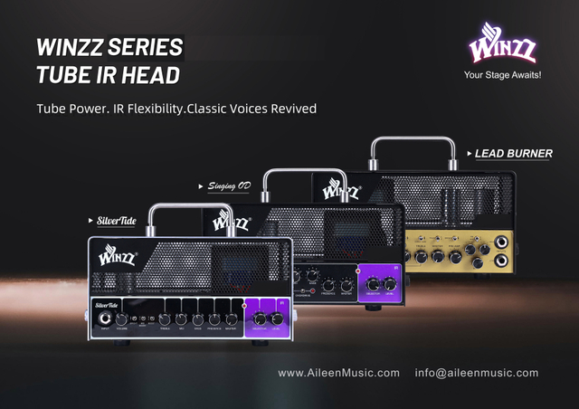 WINZZ Accesorios para instrumentos musicales TUBE IR Amplificador para guitarra eléctrica