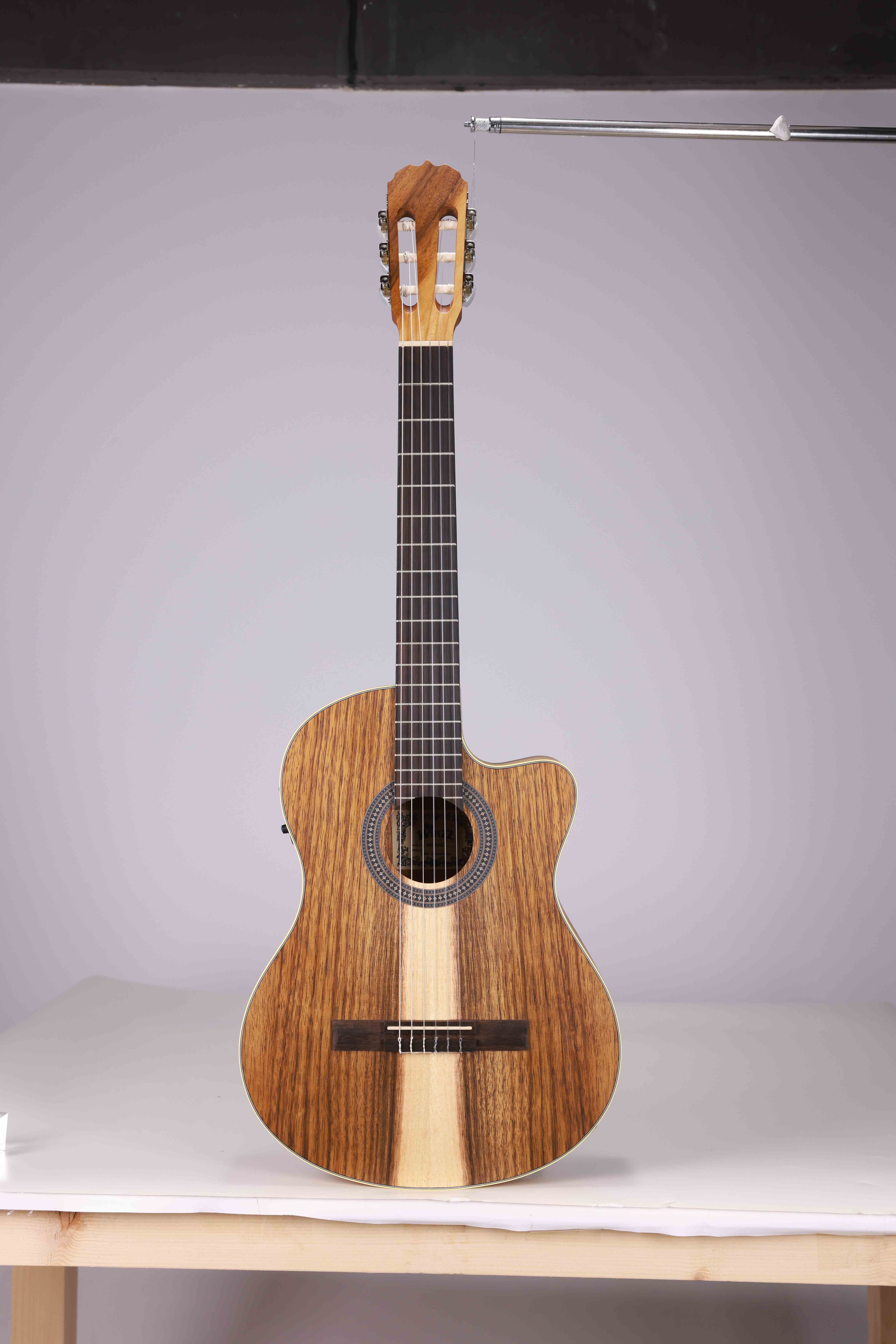 WCG604CE Winzz Exotic Material 39'' Guitarra clásica fabricada en Indonesia
