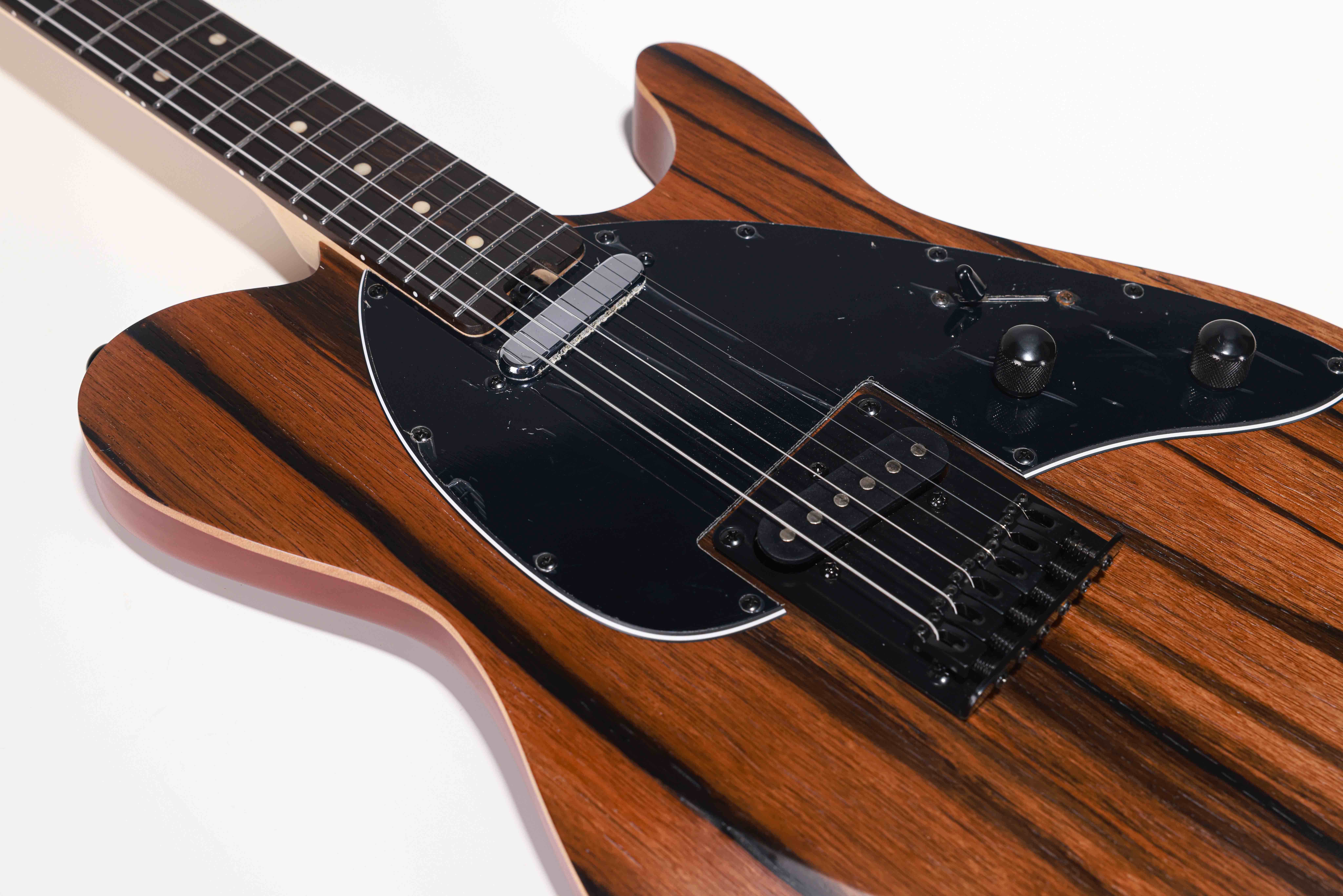 WGT EX80-AA Winzz Exotic Collection Agatis Body Chapa de Amara Guitarra eléctrica superior Fabricada en Indonesia