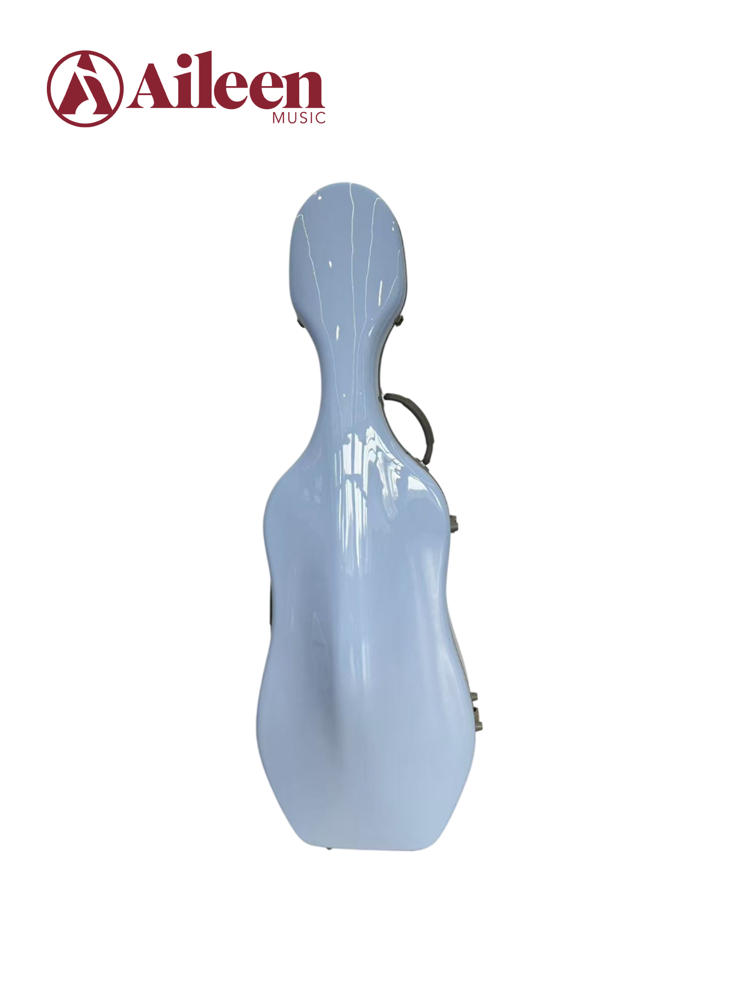Estuche para violonchelo 4/4 con interior de terciopelo y ruedas CSC-P303H