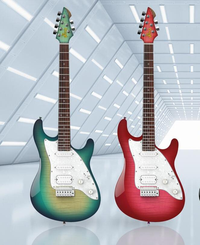 WGS150AF Winzz Design Gravity Series S Model Pro Electric Guitar