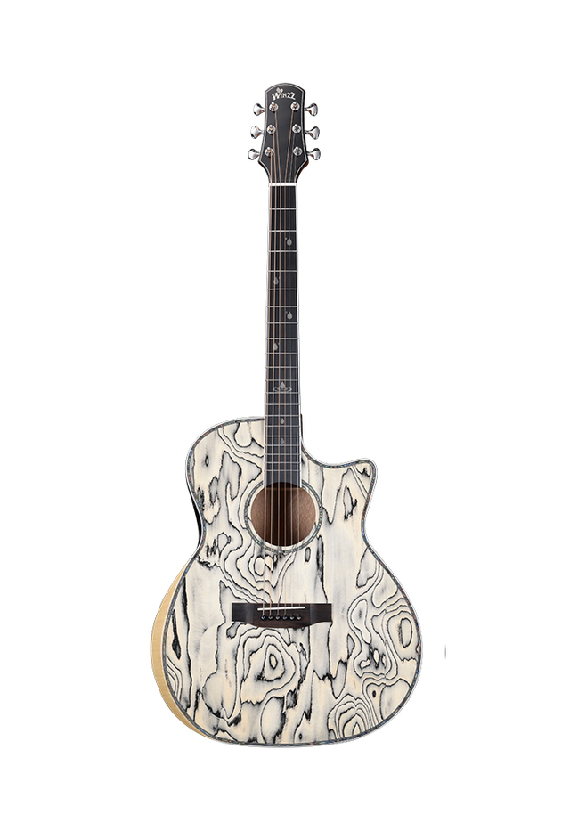 WAG905CE Nuevo instrumento musical 41 'Winzz Material exótico Guitarra acústica 