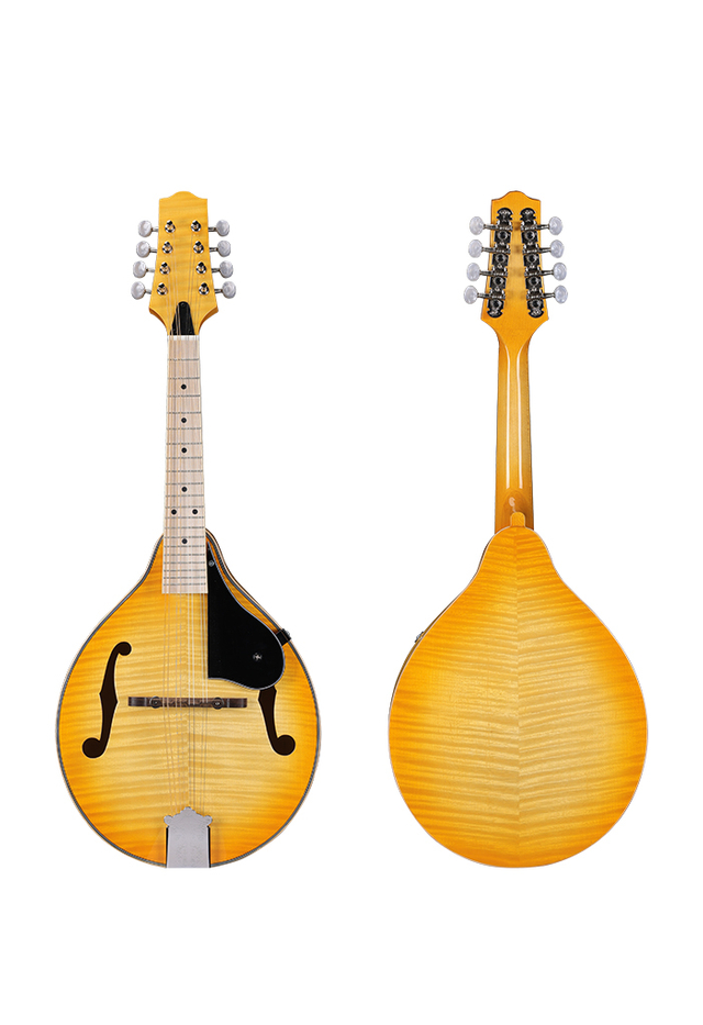 AM44L-Un instrumento musical de alta calidad acabado brillante un estilo mandolina