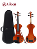 AV-D502 N o SB Color 4/4 Violín eléctrico profesional con colofonia para estudiantes, puente y auriculares
