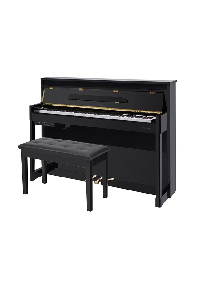 DP9001 Piano digital híbrido de alto brillo de alto brillo pulido.