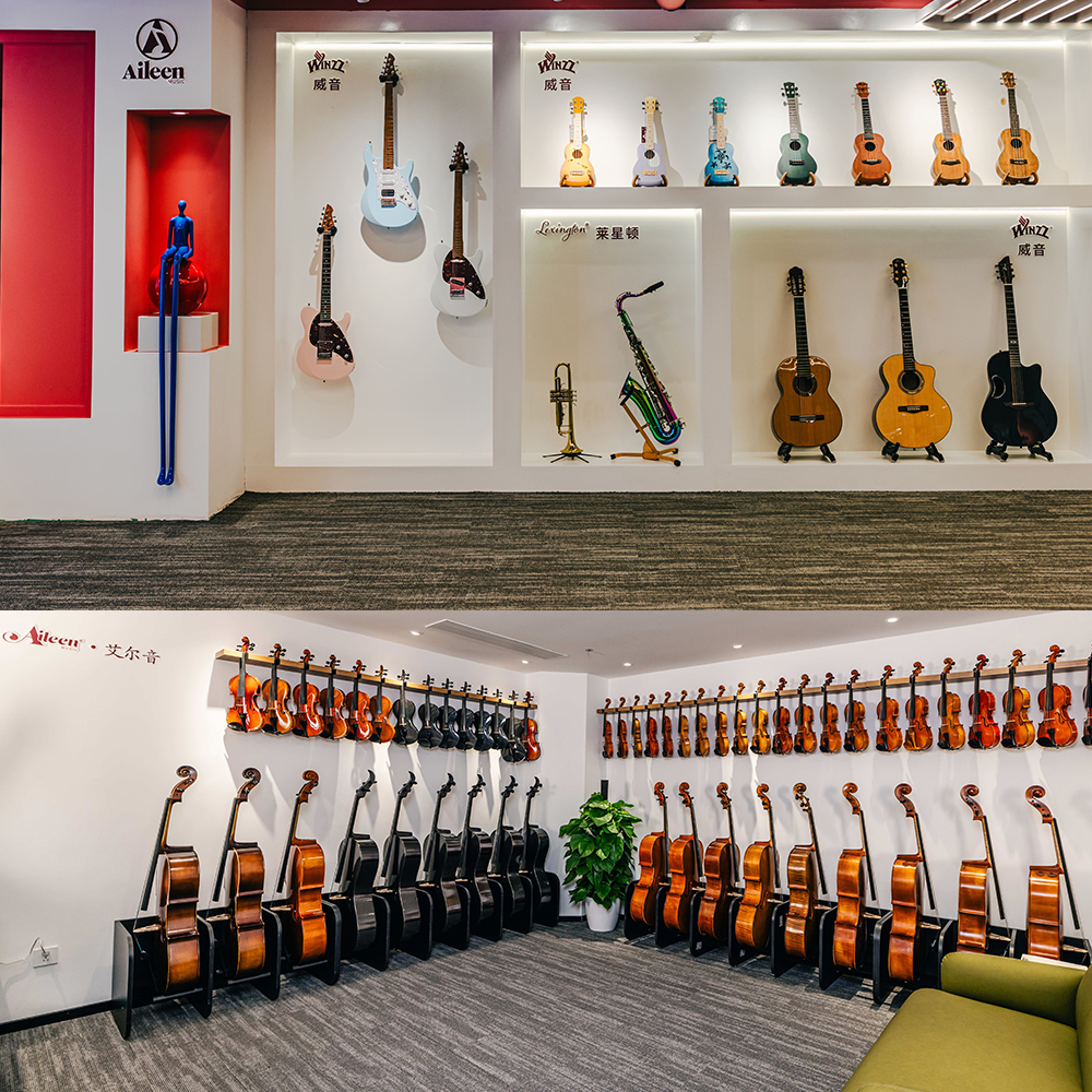 LV21E Legacy Series 4/4 Italia Violín con tapa de abeto Bachman