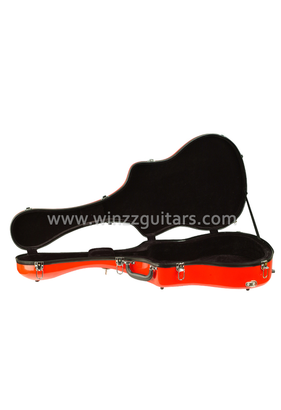 Colorido estuche de fibra de vidrio para guitarra clásica (CCG-F10)
