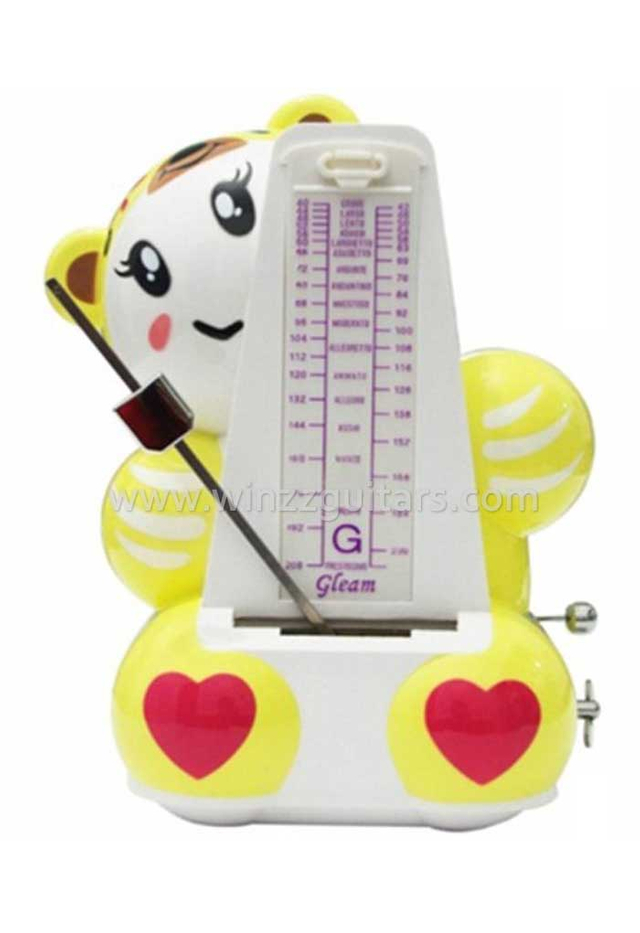 Metrónomo Machanical del gato del dibujo animado animal (WSM330C-C)