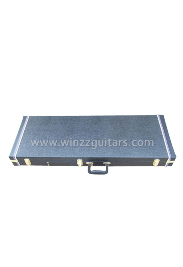Estuche rígido de guitarra eléctrica de madera fuerte de forma oblonga (CEG420)