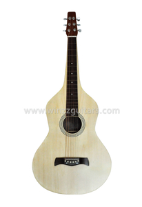 All Maple Plywood Acoustic Lap Steel Weissenborn Guitarra (AW400)