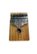 Cuerpo de contrachapado de sándalo 17 teclas Kalimba (KLB85L-17)