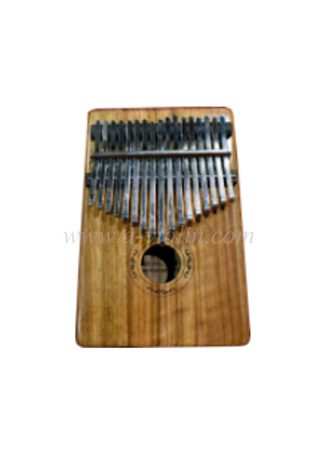 Cuerpo de contrachapado de sándalo 17 teclas Kalimba (KLB85L-17)