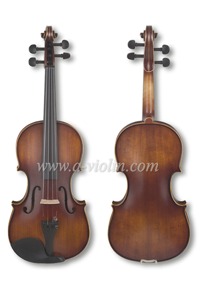 Cuerpo completo de madera maciza, barniz satinado sombreado Violín (VG102B)