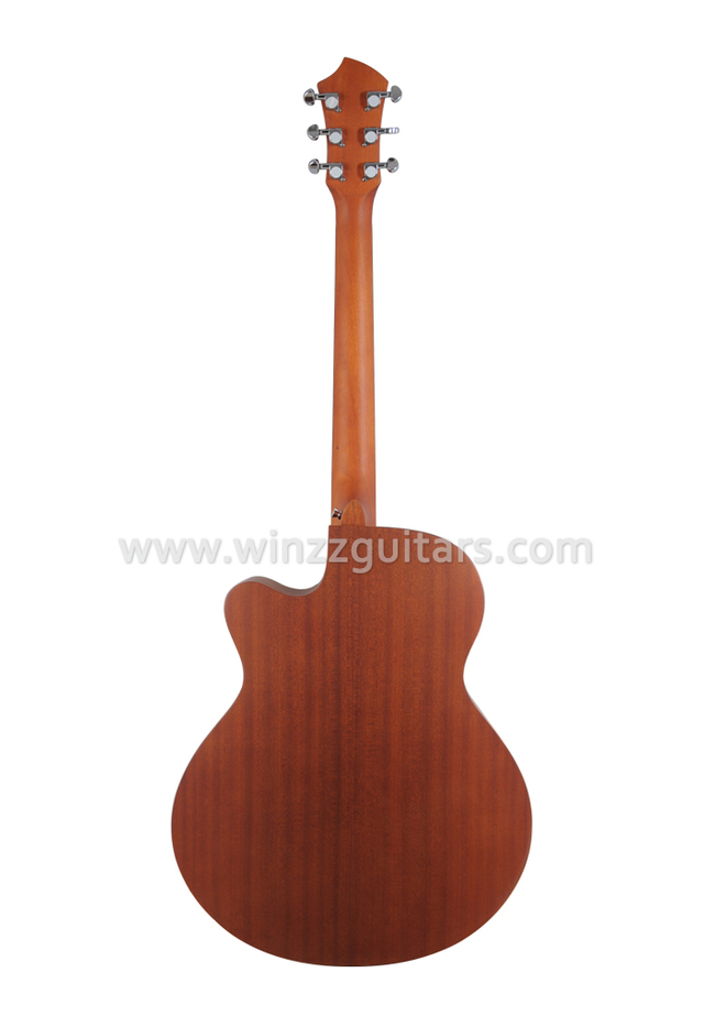 Guitarra acústica de diapasón de madera contrachapada Spruce de 40 "(AFG10-40 '')