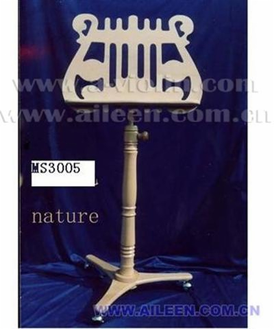 Soporte de partitura de madera