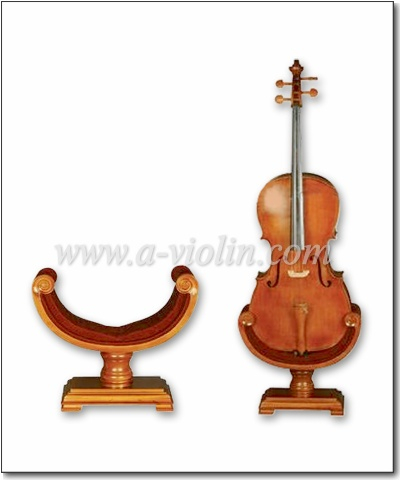Soporte para violonchelo de madera dura 4/4,3/4,1/2 (STC10)
