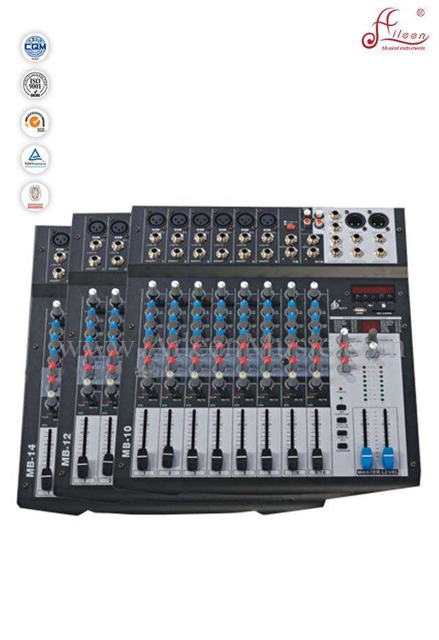 Consola de mezcla de mezclador digital DSP Faders DSP de alta calidad (AMS-B10DSP)