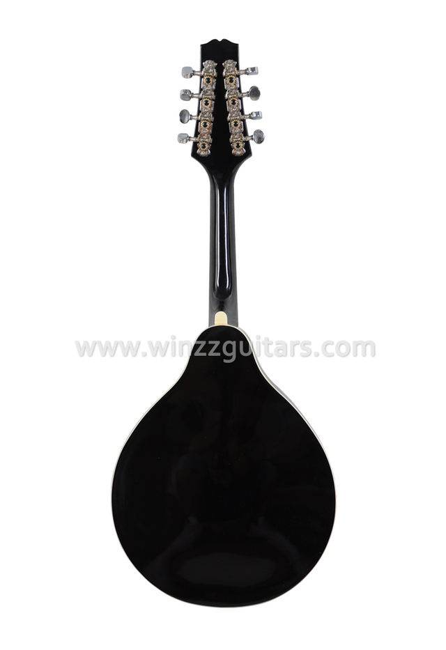 Una guitarra de mandolina de madera contrachapada Linden estilo Agujero F (AM02A)