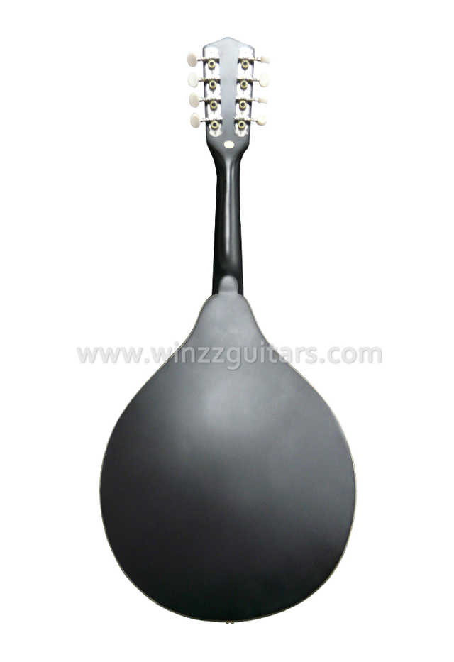 Mandolina de madera redonda o F, estilo A, mandolina de madera (AM03)