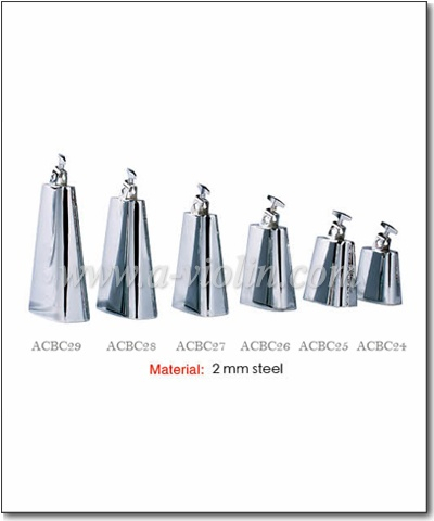 Campanas de acero de 2 mm.